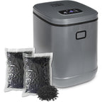 LMCM Electric Food Composter – 24-Hour Kitchen Recycler, Odorless, Meat & Dairy Safe, Quiet Low Noise, 3.5L Capacity Indoor Compost Machine, Turn Food Waste into Fertilizer, Gray
